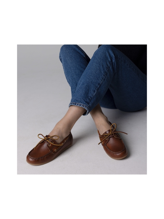 Pomar - LOKI purjehduskengät - BROWN NAPPA | Stockmann - photo 2