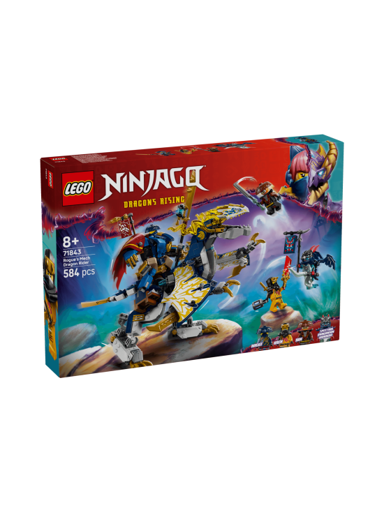 LEGO NINJAGO - LEGO Ninjago Roguen robottilohikäärmeratsu 71843 - photo 1 LEGO NINJAGO - LEGO Ninjago Roguen robottilohikäärmeratsu 71843 | Stockmann - photo 1