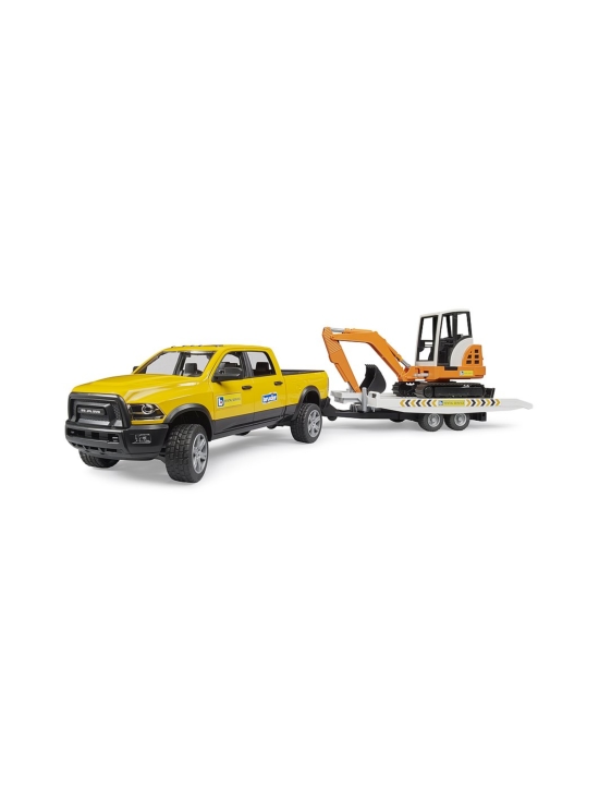 BRUDER - BRUDER Dodge Ram trailerilla ja kuormaajalla 1:16 - photo 2 BRUDER - BRUDER Dodge Ram trailerilla ja kuormaajalla 1:16 | Stockmann - photo 2