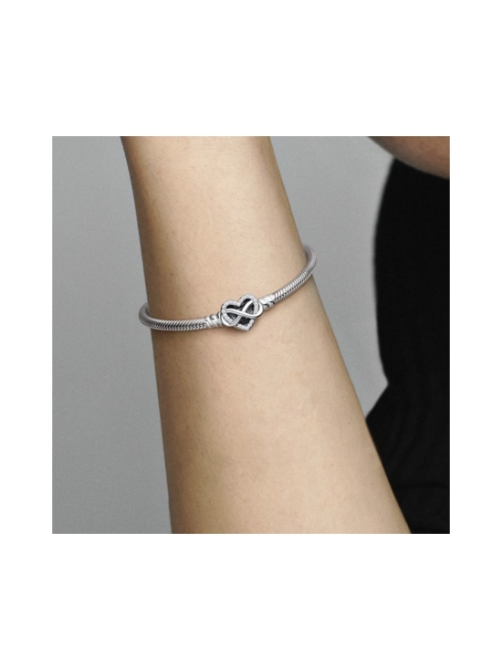 Pandora - Pandora Moments -käärmeketjurannekoru ja sydänlukko äärettömyysmerkillä  592645C01 | Stockmann - photo 3