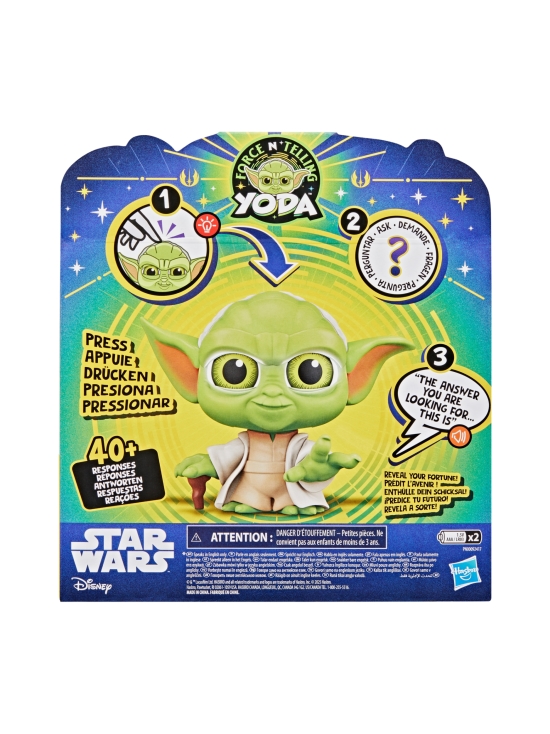 STAR WARS - STAR WARS interaktiivinen lelu Force and Telling Yoda, 15 cm (englanninkielinen) - photo 2 STAR WARS - STAR WARS interaktiivinen lelu Force and Telling Yoda, 15 cm (englanninkielinen) | Stockmann - photo 2