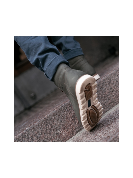 Pomar - LUKKI Miesten Zero Waste nilkkurit - DARK GREEN NUB/WHT.SOLE | Stockmann - photo 7