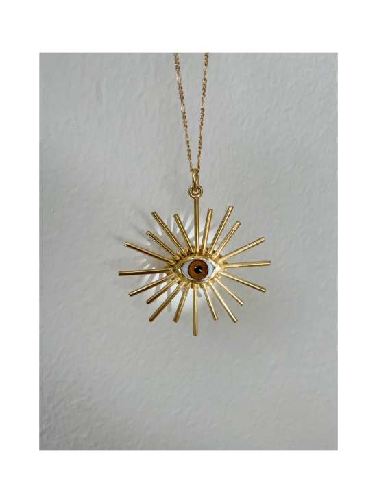 The Label is Juicy - El Sol Necklace GOLD - GREEN - photo 3 The Label is Juicy - El Sol Necklace GOLD - GREEN | Stockmann - photo 3