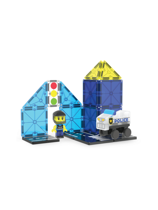 MAGNA-TILES - MAGNA-TILES magneettirakennussetti Poliisipartio, 20 osaa - photo 3 MAGNA-TILES - MAGNA-TILES magneettirakennussetti Poliisipartio, 20 osaa | Stockmann - photo 3