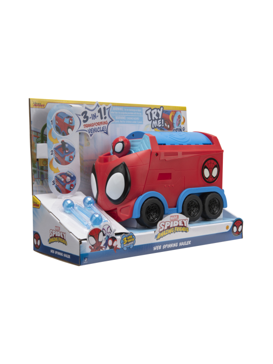 SPIDER-MAN - SPIDEY AND HIS AMAZING FRIENDS Ajoneuvo Web Spinning Hauler | Stockmann - photo 3