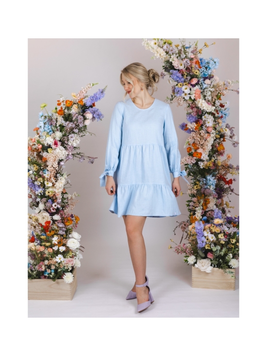 Nakoa - Hailey Dress, Sky Blue - SKY BLUE (VAALEANSININEN) - photo 6 Nakoa - Hailey Dress, Sky Blue - SKY BLUE (VAALEANSININEN) | Stockmann - photo 6