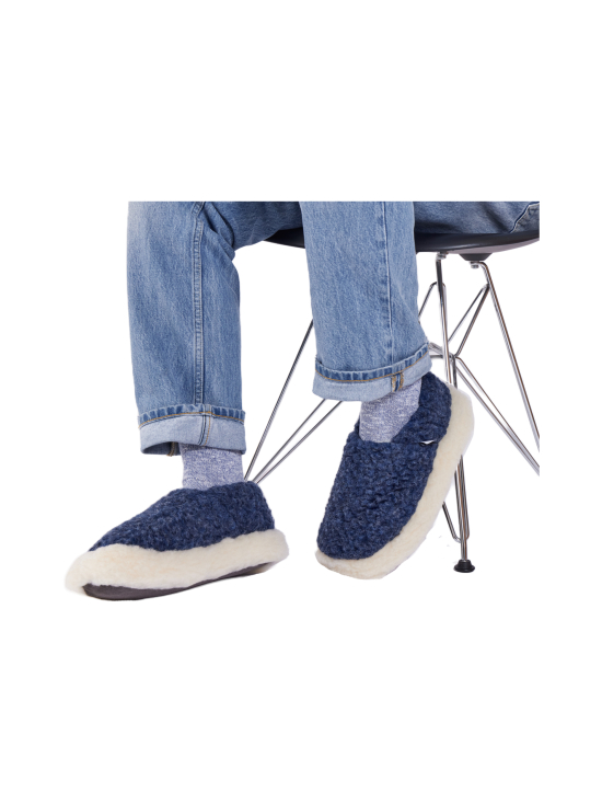 Rue de Wool - The Nordic col.5 -sisätossut - NAVY BLUE/NATURAL - photo 2 Rue de Wool - The Nordic col.5 -sisätossut - NAVY BLUE/NATURAL | Stockmann - photo 2