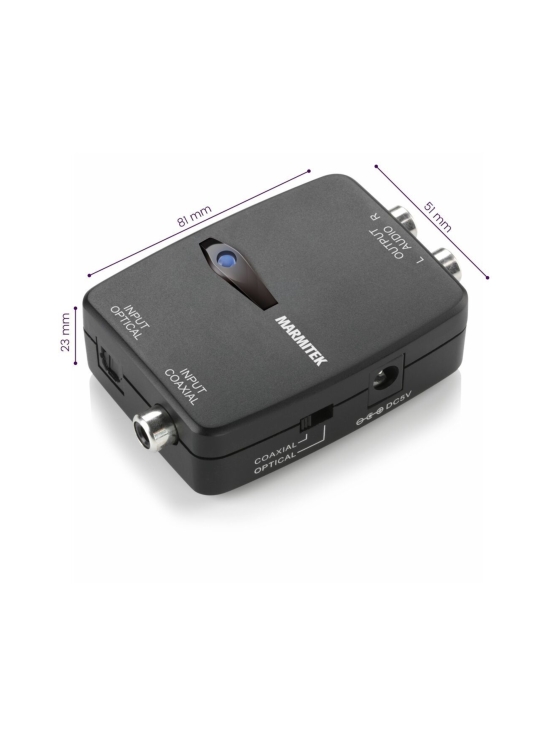 Marmitek - Marmitek Connect DA21 digitaali-analogimuunnin | Stockmann - photo 4