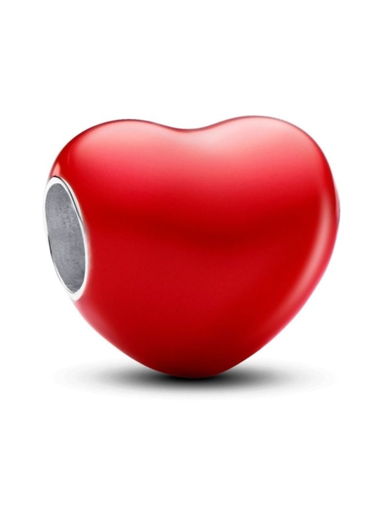 Pandora - Väriä vaihtava piilotettu viesti -sydänhela Heart sterling silver charm with color changing red enamel Sterling silver Enamel  Red 793087C01 | Stockmann - photo 2