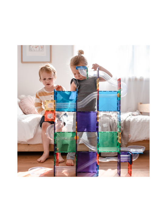 CONNETIX - CONNETIX Magneettinen rakennussarja Rainbow pallorata, 92 osaa | Stockmann - photo 10