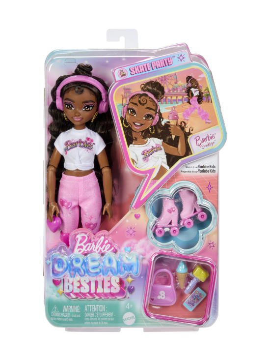 BARBIE - BARBIE Dream Besties Rullaluistimet - BARBIE Brooklyn | Stockmann - photo 1