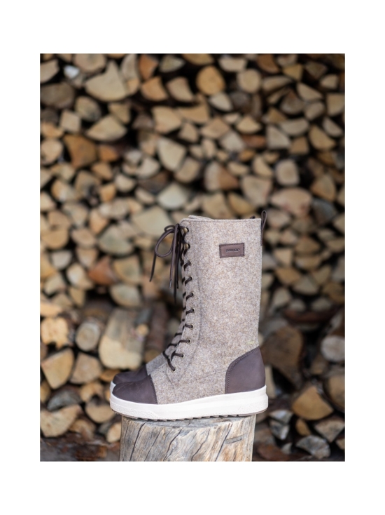 Pomar - JÄÄTIKKÖ Naisten GORE-TEX® huopasaapikas - SAND FELT/BARK WAXY | Stockmann - photo 7