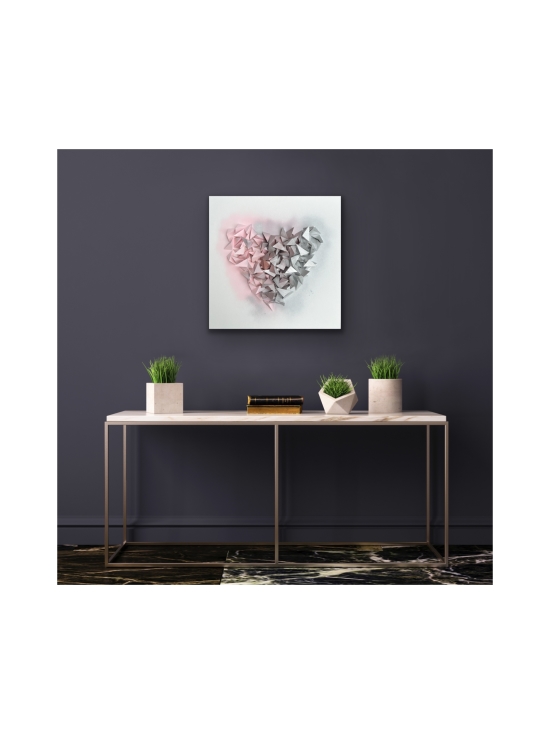 Annika Salmi Art - Metallic heart 60x60 akustiikkateos - photo 7 Annika Salmi Art - Metallic heart 60x60 akustiikkateos | Stockmann - photo 7