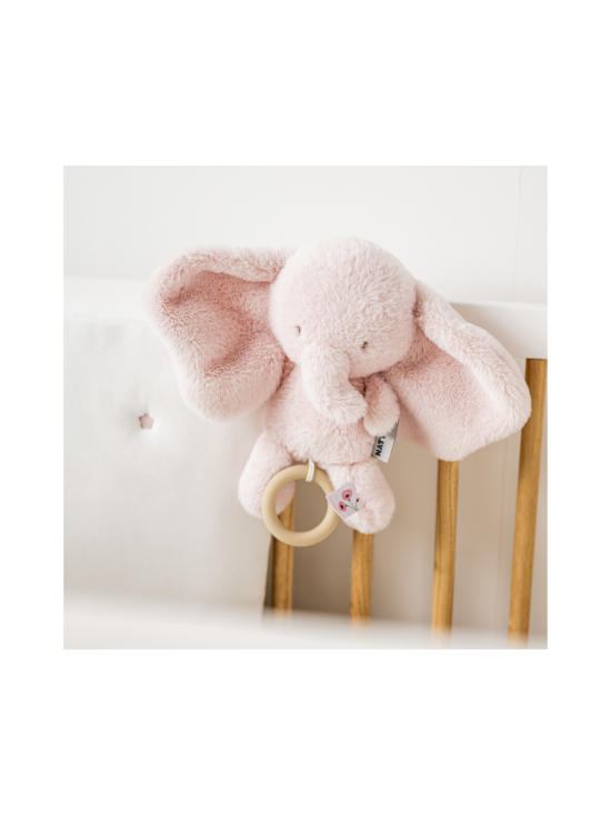 NATTOU - NATTOU Fanfan soiva pehmonorsu, vaaleanpunainen, 25 cm | Stockmann - photo 3