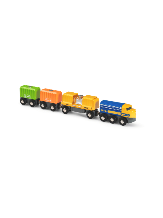 Brio - BRIO WORLD 33982 Tavarajuna ja 3 vaunua - photo 1 Brio - BRIO WORLD 33982 Tavarajuna ja 3 vaunua | Stockmann - photo 1