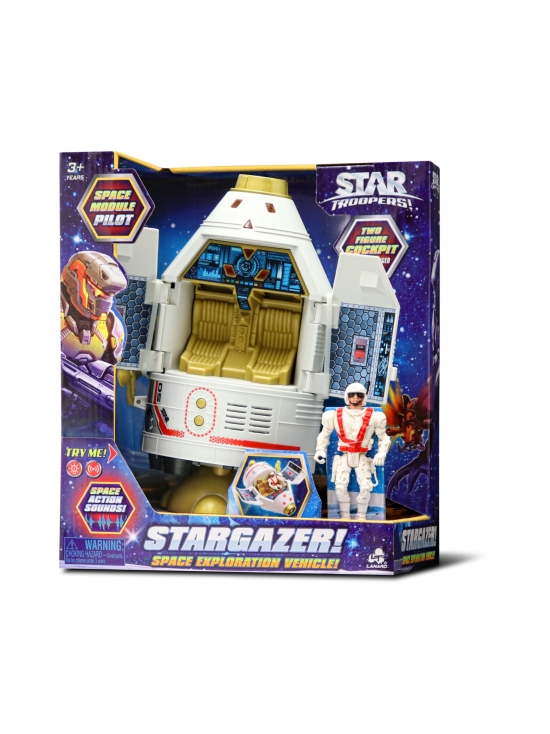 LANARD - STAR TROOPERS Stargazer avaruuskapseli valoilla ja äänillä - photo 1 LANARD - STAR TROOPERS Stargazer avaruuskapseli valoilla ja äänillä | Stockmann - photo 1
