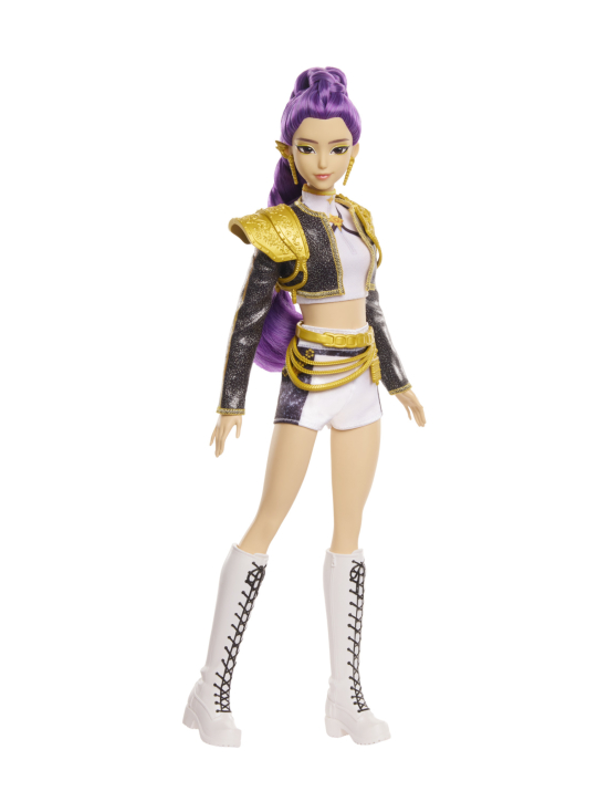 KPOP DEMON HUNTERS - ENNAKKOMYYNTI! KPOP Demon Hunters laulava nukke - Rumi 32 cm | Stockmann - photo 3