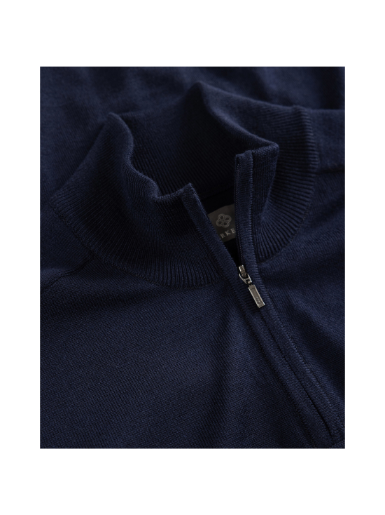 Berkeley - Wilton Merino Halfzip -villaneule - NAVY | Stockmann - photo 5