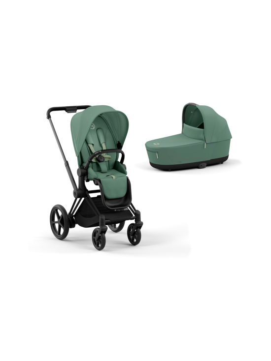 CYBEX - Cybex ePriam yhdistelmävaunut (Matte/Black) - LEAF GREEN | Stockmann - photo 2