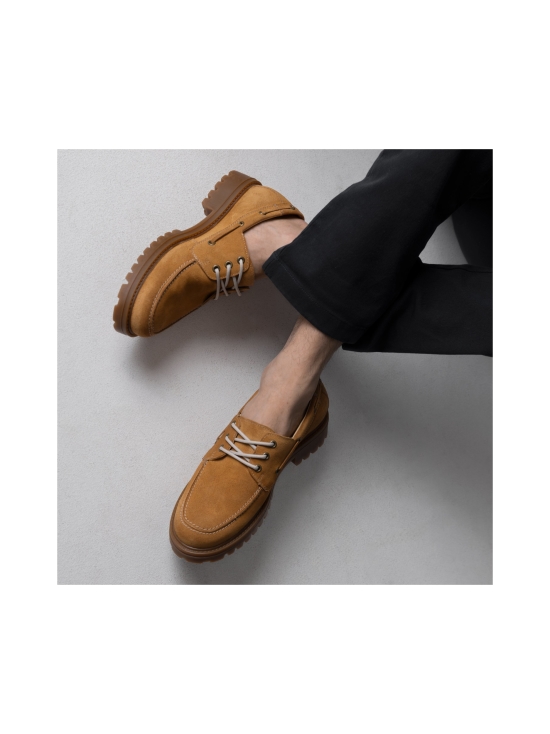 Pomar - SEILORI Zero Waste purjehduskengät - YELLOW SUEDE | Stockmann - photo 4