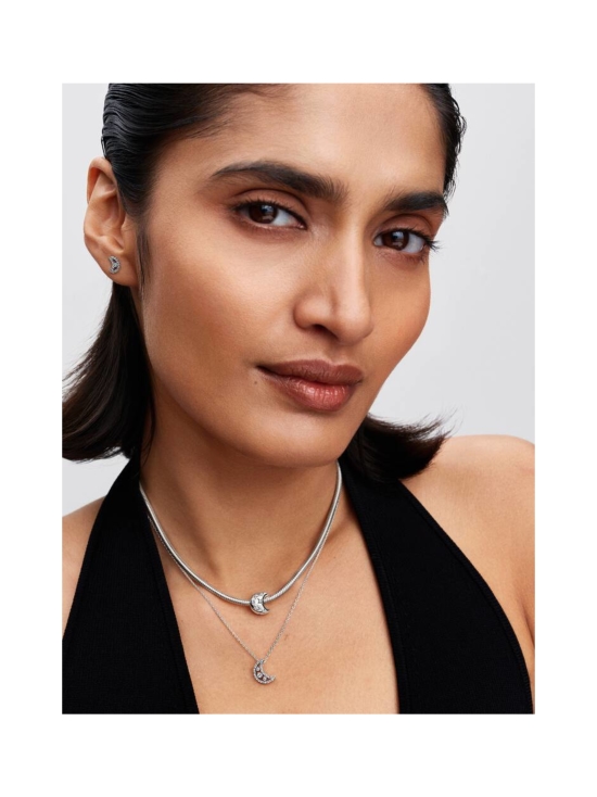 Pandora - Sparkling Moon Stud Earrings - 294257C01 | Stockmann - photo 3