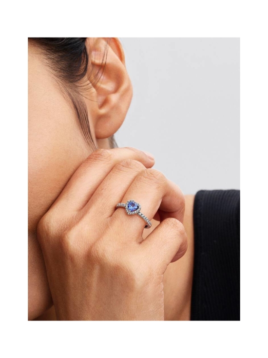 Pandora - Sparkling Elevated Heart Ring - 198421C05 | Stockmann - photo 4