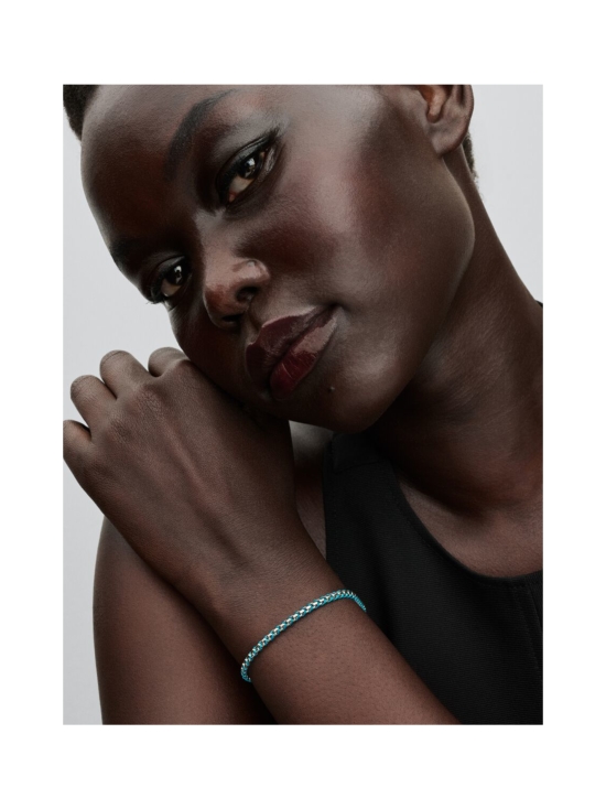 Pandora - Pandora Blue Cord Snake Chain -rannekoru – 593816C01 | Stockmann - photo 4