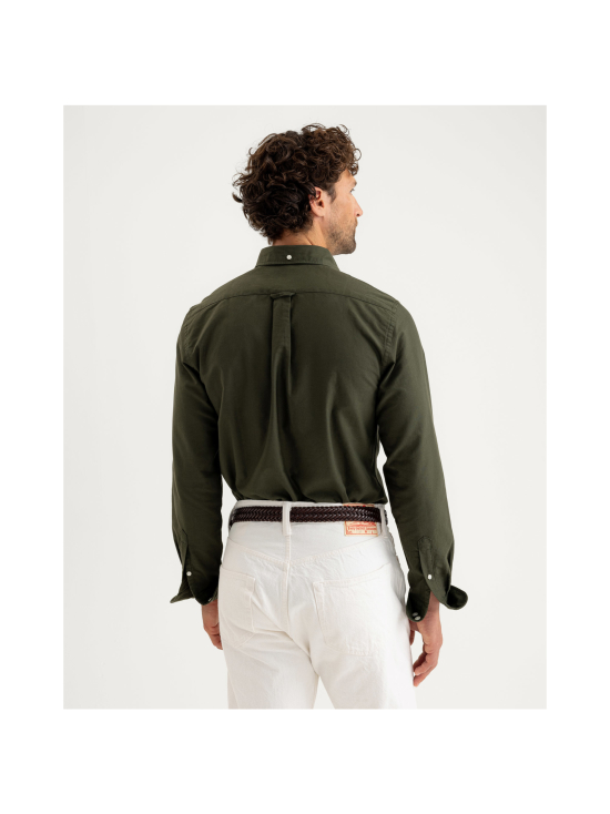 Berkeley - Porto Oxford Shirt -kauluspaita - OLIVE | Stockmann - photo 4