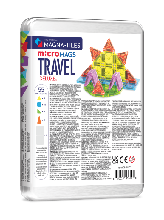 MAGNA-TILES - MAGNA-TILES magneettirakennussetti Micromags Deluxe-matkasetti, 55 osaa - photo 2 MAGNA-TILES - MAGNA-TILES magneettirakennussetti Micromags Deluxe-matkasetti, 55 osaa | Stockmann - photo 2