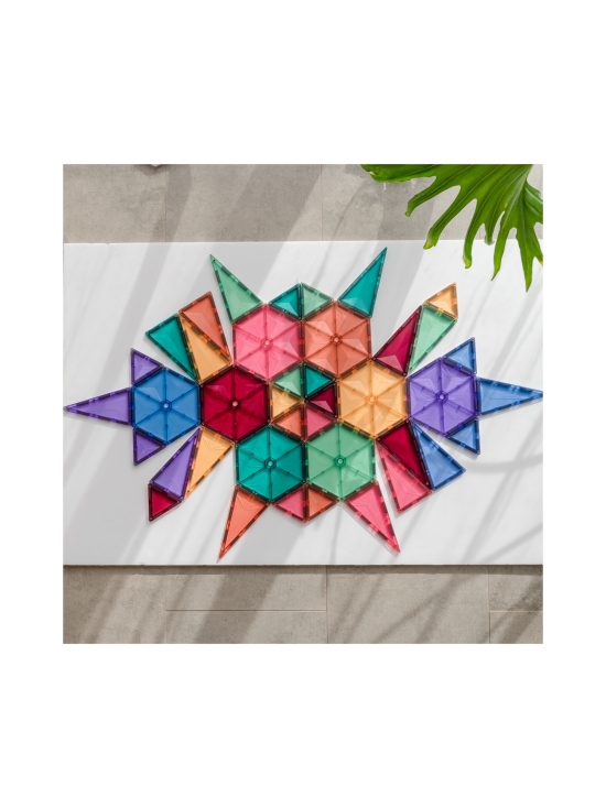 CONNETIX - CONNETIX Magneettinen rakennussarja Pastel Geometria, 40 osaa | Stockmann - photo 3
