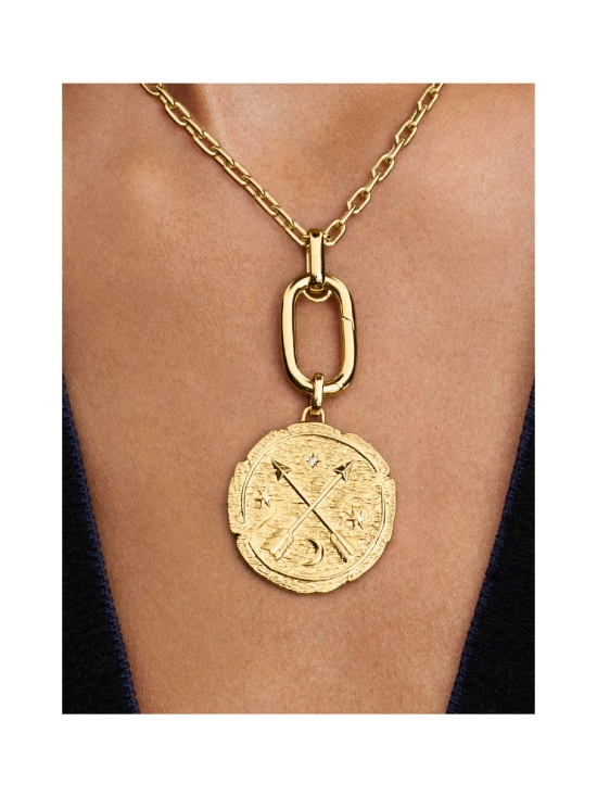 Pandora - Crossing Arrows Oversized Medallion Charm - 764084C01 | Stockmann - photo 5