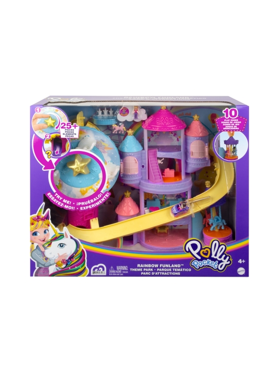 Polly Pocket - POLLY POCKET Rainbow Funland™ -sateenkaarihuvipuisto - photo 1 Polly Pocket - POLLY POCKET Rainbow Funland™ -sateenkaarihuvipuisto | Stockmann - photo 1