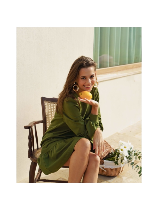 Nakoa - Poppy Dress, Chive - CHIVE (OLIIVINVIHREÄ) | Stockmann - photo 6