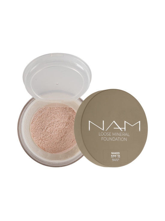 NAM - Loose Mineral Foundation -jauhemainen mineraalimeikkivoide 6g - 01 NAKED | Stockmann - photo 1