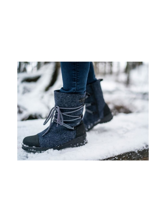 Pomar - KOLI Naisten XW GORE-TEX huopasaapikkaat - STORMY FELT/BLACK WAXY LEATHER | Stockmann - photo 6