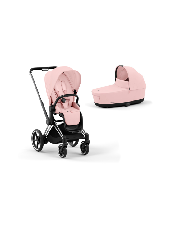 CYBEX - Cybex ePriam yhdistelmävaunut (Chrome/Black) - PEACH PINK | Stockmann - photo 2
