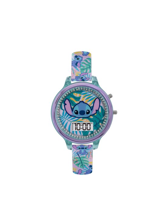 DISNEY STITCH - DISNEY STITCH Silikonirannekkeellinen digitaalinen kello & rannekoru -setti | Stockmann - photo 3