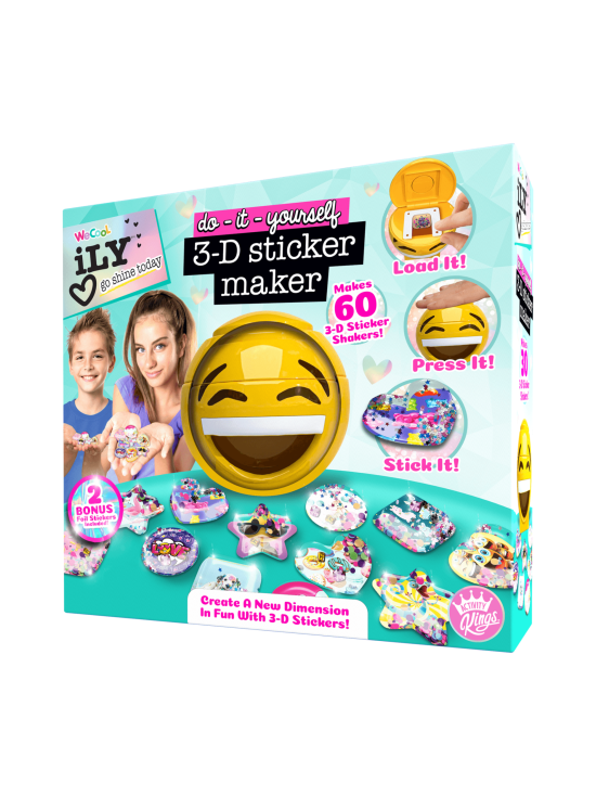 WECOOL - WCOOL 3D-tarrojen valmistussetti - photo 2 WECOOL - WCOOL 3D-tarrojen valmistussetti | Stockmann - photo 2