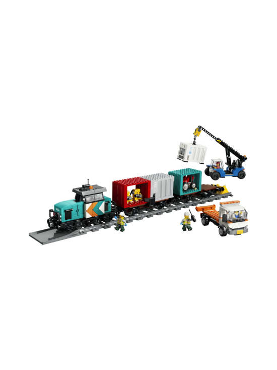 LEGO CITY - LEGO City Tavarajuna, nosturi ja kuorma-auto 60509 | Stockmann - photo 3