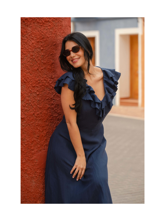 Nakoa - Kaia Dress, Oxford Navy - OXFORD NAVY (TUMMANSININEN) | Stockmann - photo 4