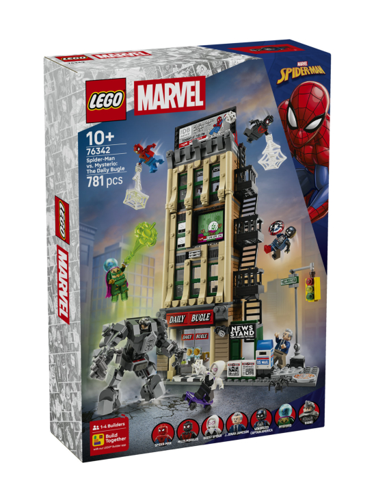 LEGO SUPER HEROES - LEGO Super Heroes Spider-Man vastaan Mysterio: Daily Bugle 76342 | Stockmann - photo 1