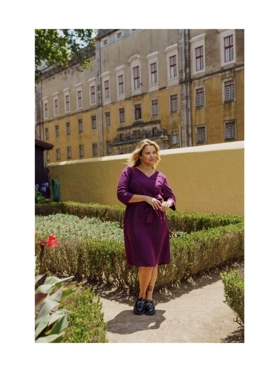 Nakoa - Vera Dress Pellavamekko, Royal Violet - ROYAL VIOLET (VIOLETTI) | Stockmann - photo 5