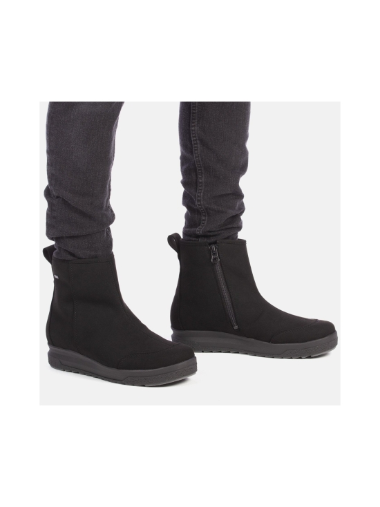 Pomar - RUSKA Miesten vegaaniset GORE-TEX nilkkurit - BLACK MICRO SUEDE/FELT LINING | Stockmann - photo 2