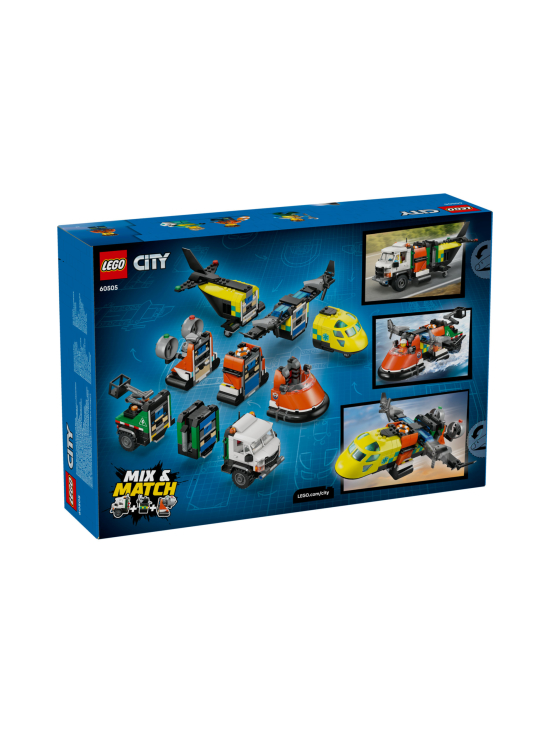 LEGO CITY - LEGO City Lentokone, huoltoauto ja ilmatyynyalus 60505 | Stockmann - photo 2