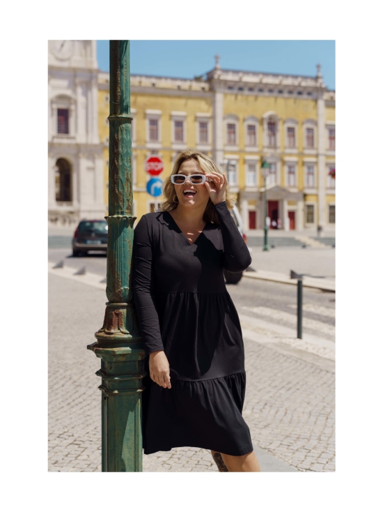 Nakoa - Amélie Dress kerrosmekko, Black - MUSTA | Stockmann - photo 6