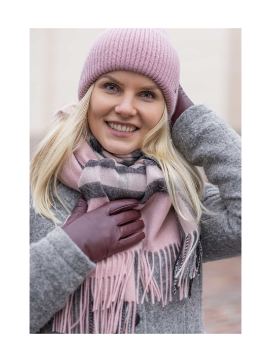 Lasessor - Linne -Nappanahkakäsineet - VIINI | Stockmann - photo 2