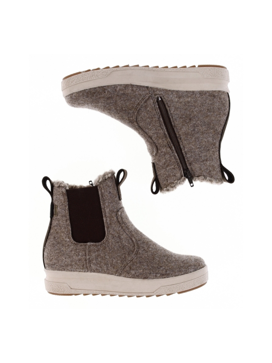 Pomar - KEVO Naisten GORE-TEX huopanilkkurit - SAND FELT/BARK MICRO | Stockmann - photo 5