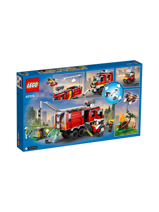 LEGO CITY - LEGO City Palokunnan johtoauto 60374 | Stockmann - photo 2