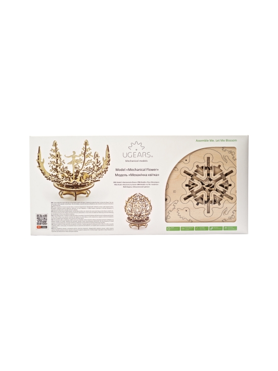 Ugears - UGEARS Mechanical Flower - photo 9 Ugears - UGEARS Mechanical Flower | Stockmann - photo 9