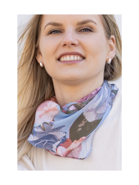 Lasessor - Debbie -silkkihuivi - V.SININEN | Stockmann - photo 1